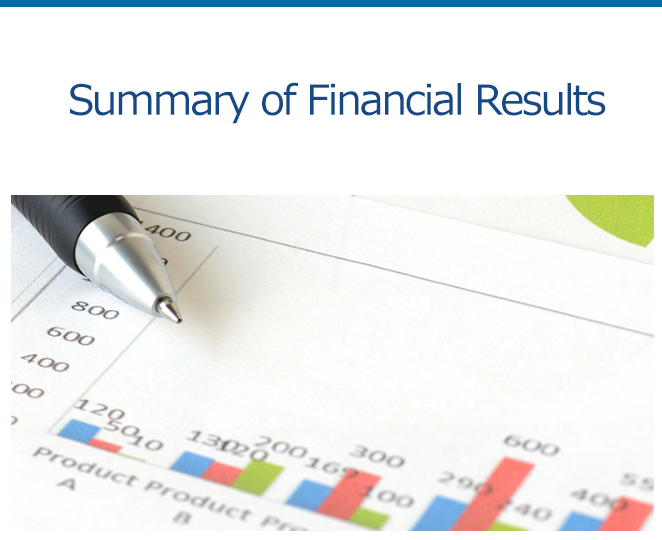 Summary of Financial Results